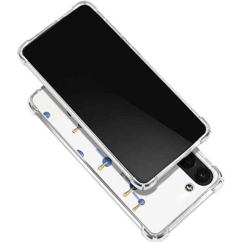 Marvel Deadpool Babypool Playing Galaxy S24 FE Clear Case